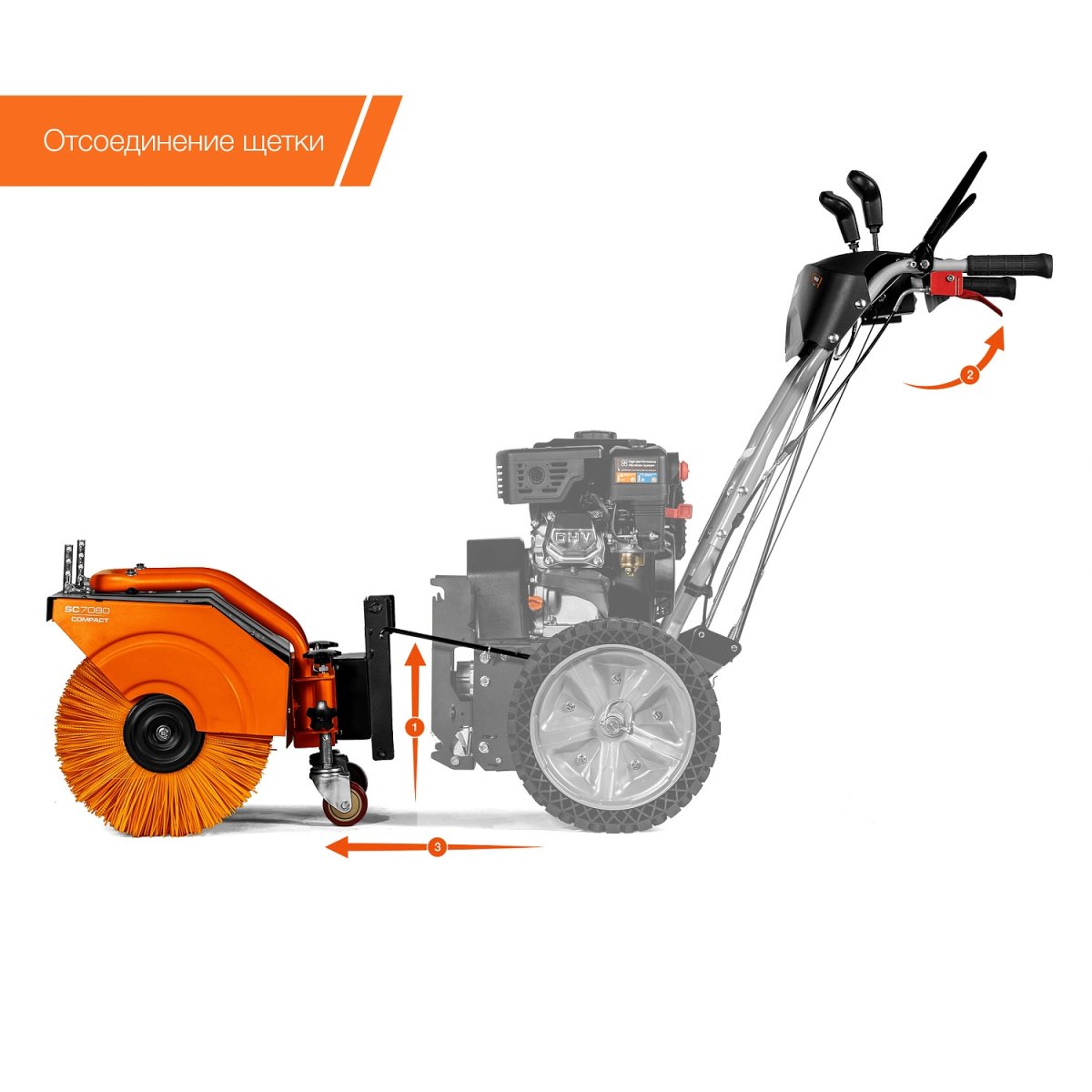 Машина подметальная DAEWOO SC 7080