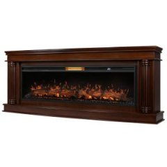 Каминокомплект: Очаг Royal Thermo Aurora RTFP/P-AR60LS, портал Olympia 60 CO, канадский дуб