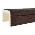 Декоративная балка полиуретановая ПКФ Уникс М11 Темный Дуб, 120 х 110мм, 3м
