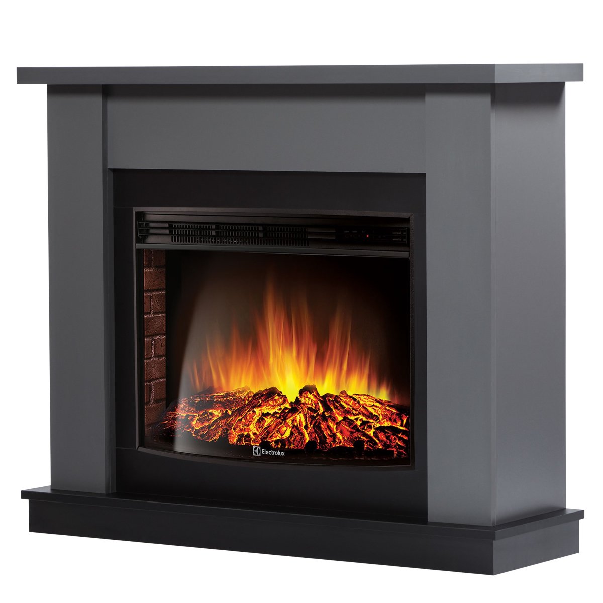 Каминокомплект Firelight: Очаг EFP/P-2720RLS N, портал Canto 25 графит