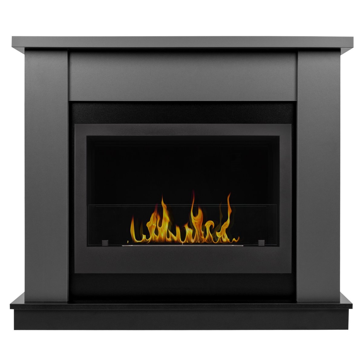 Каминокомплект:Биокамин Firelight BFP/P-1015 XS+Canto Long графит, черный