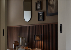 Декоративная реечная панель Zeta HOME L-Line Mocca