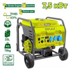 Генератор бензиновый инверторный DYLLU DTGEAB11