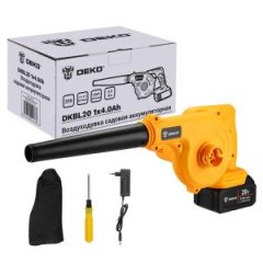Воздуходувка-пылесос аккумуляторная DEKO DKBL20 063-4312