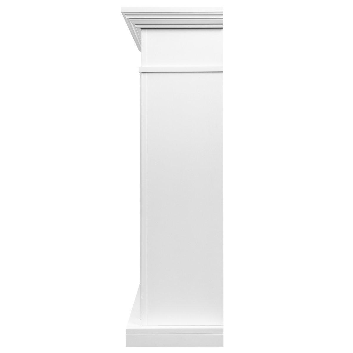 Каминокомплект: Очаг Electrolux EFP/P-2520LS N, портал Miami 25 белый, серый