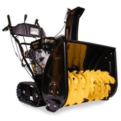 Снегоотбрасыватель бензиновый, 12 л.с., 70см, 6F/2R гусеницы, бак 5,5 л., эл.стартер, фара, обогрев зимн.дв.
