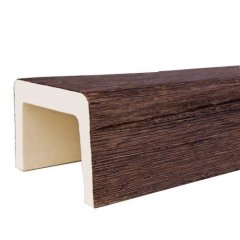 Декоративная балка полиуретановая ПКФ Уникс М12  Дуб, 120х60мм, 3м
