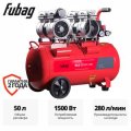 Компрессор безмасляный коаксиальный малошумный FUBAG OLS 280/50 CM 2