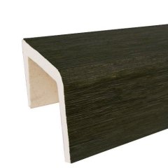 Декоративная балка полиуретановая ПКФ Уникс M22 Темная олива, 200*150 мм, 3м