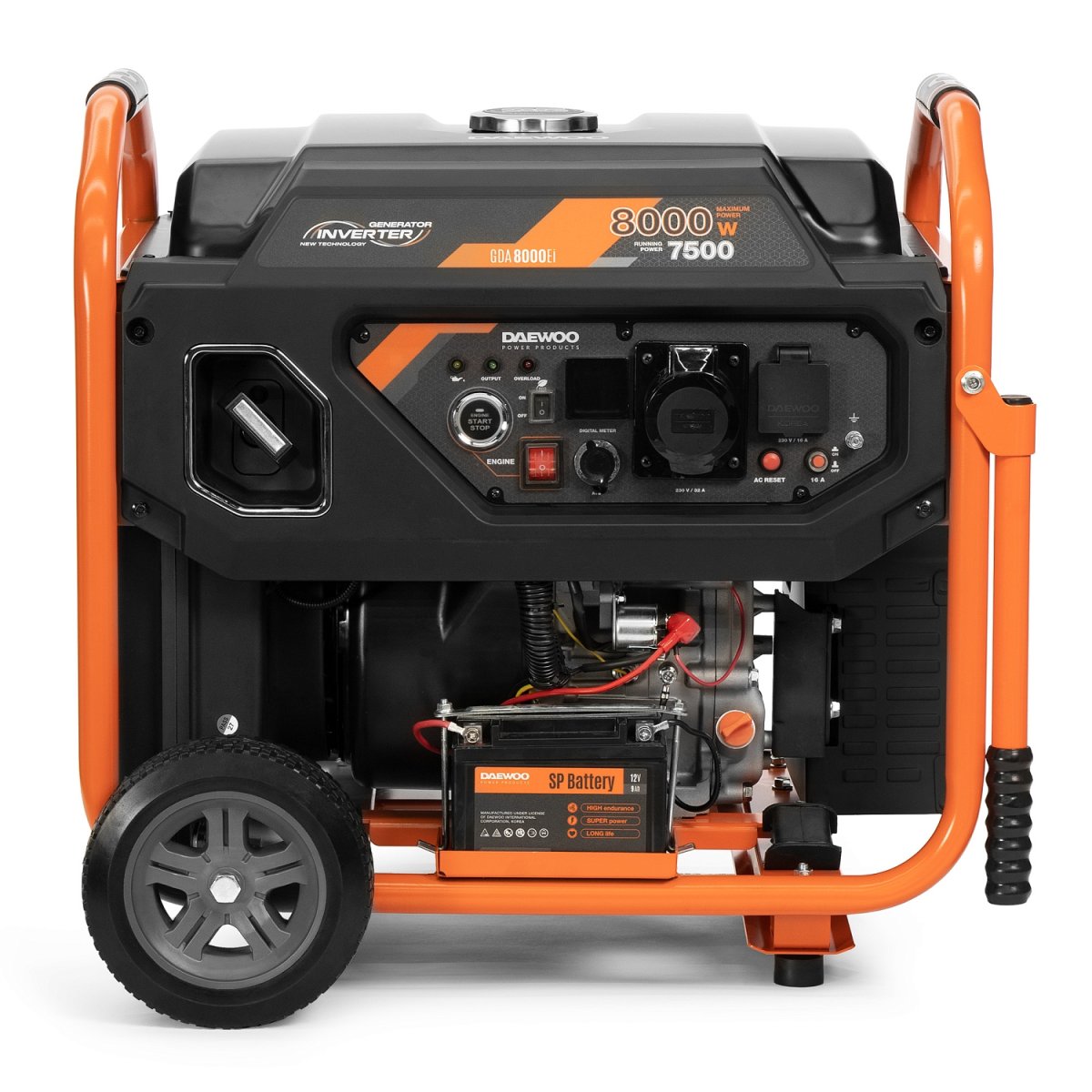 Генератор бензиновый инверторный DAEWOO GDA 8000Ei