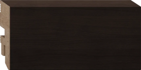 Плинтус напольный Е МДФ Loft Thermo Oak