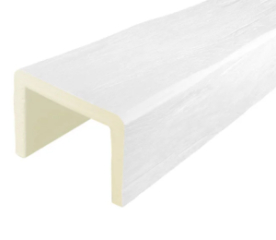Декоративная балка полиуретановая ПКФ Уникс М9  Белая, 70х90мм, 3м