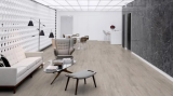 Виниловая плитка LVT (ПВХ) для пола (влагостойкий замковый ламинат) Wicanders Hydrocork Wood Limed Grey Oak (B5T7001)