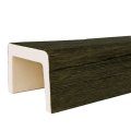 Декоративная балка полиуретановая ПКФ Уникс M16 Олива темная, 160х100мм, 3м