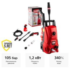 Мойка высокого давления Hammer MVD1200C