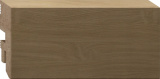 Плинтус напольный Е МДФ Loft Real Oak