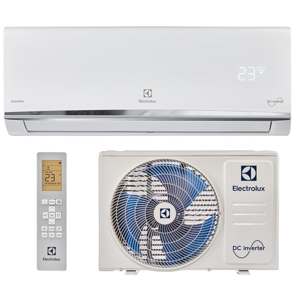 Сплит-система инверторного типа Electrolux Smartline DC EACS/I-12HSM/N8_V2 комплект