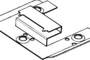 Крепления для стеновых панелей Kronowall 3D (уп. 100 шт.)