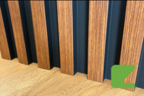Декоративная реечная панель Zeta HOME L-Line Mocca