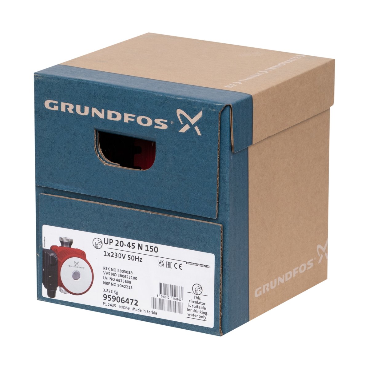 Насос циркуляционный Grundfos UP 20-45 N