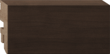 Плинтус напольный Е МДФ Loft Brown Oak