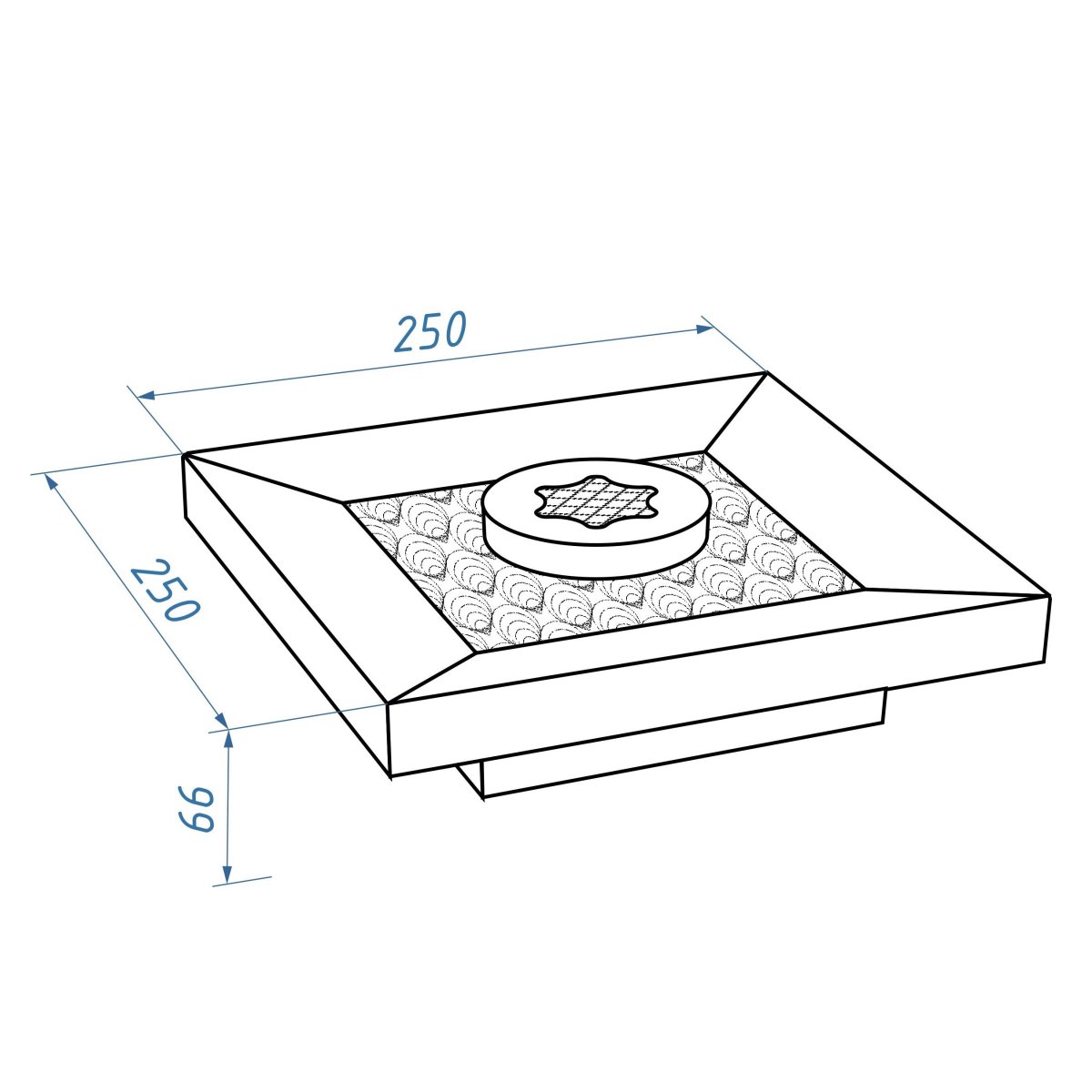 Биокамин Royal Thermo RTBFP-T250CP Cup