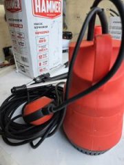 (Уценка) Насос дренажный бочковой Hammer NAP400RCD