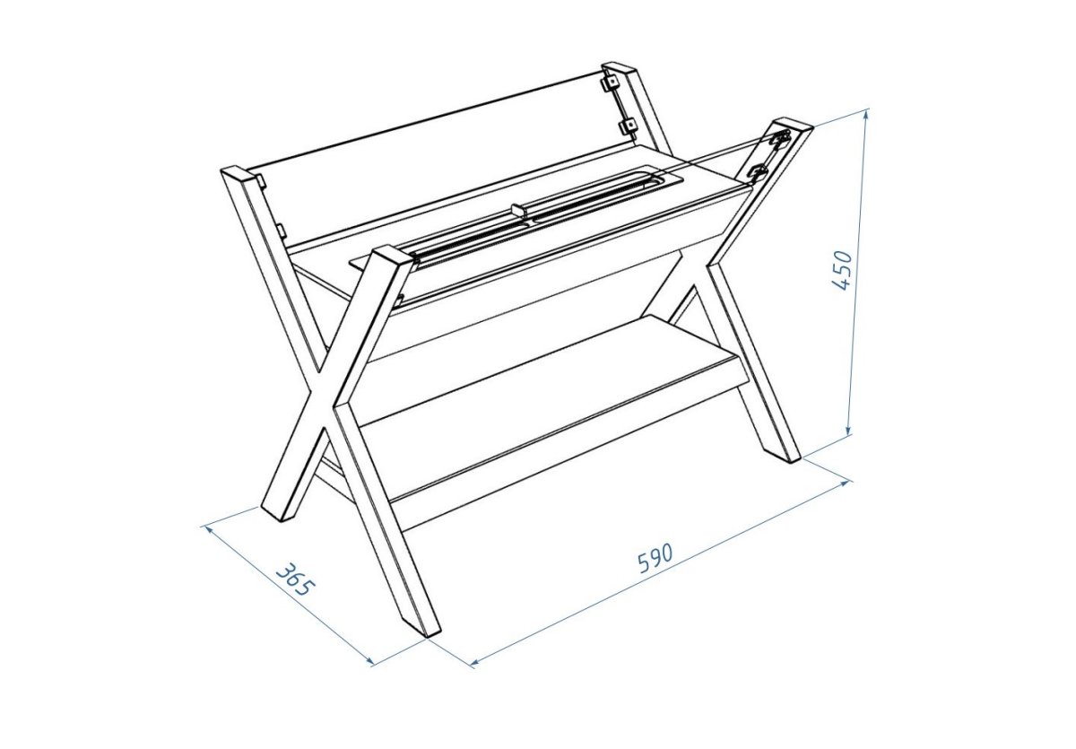 Биокамин Firelight BFP/F-45 X