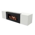 Тумба с биокамином Firelight BFP-P1600 белая