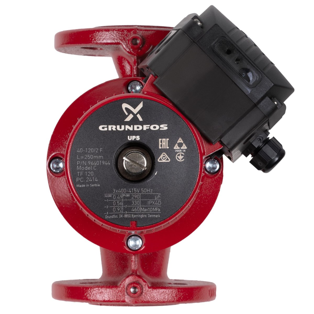 Насос циркуляционный Grundfos UPS 40-120 F (3х380)