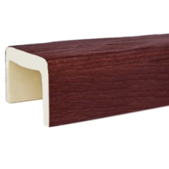 Декоративная балка полиуретановая ПКФ Уникс М9  Вишня, 70 х 90мм, 3м