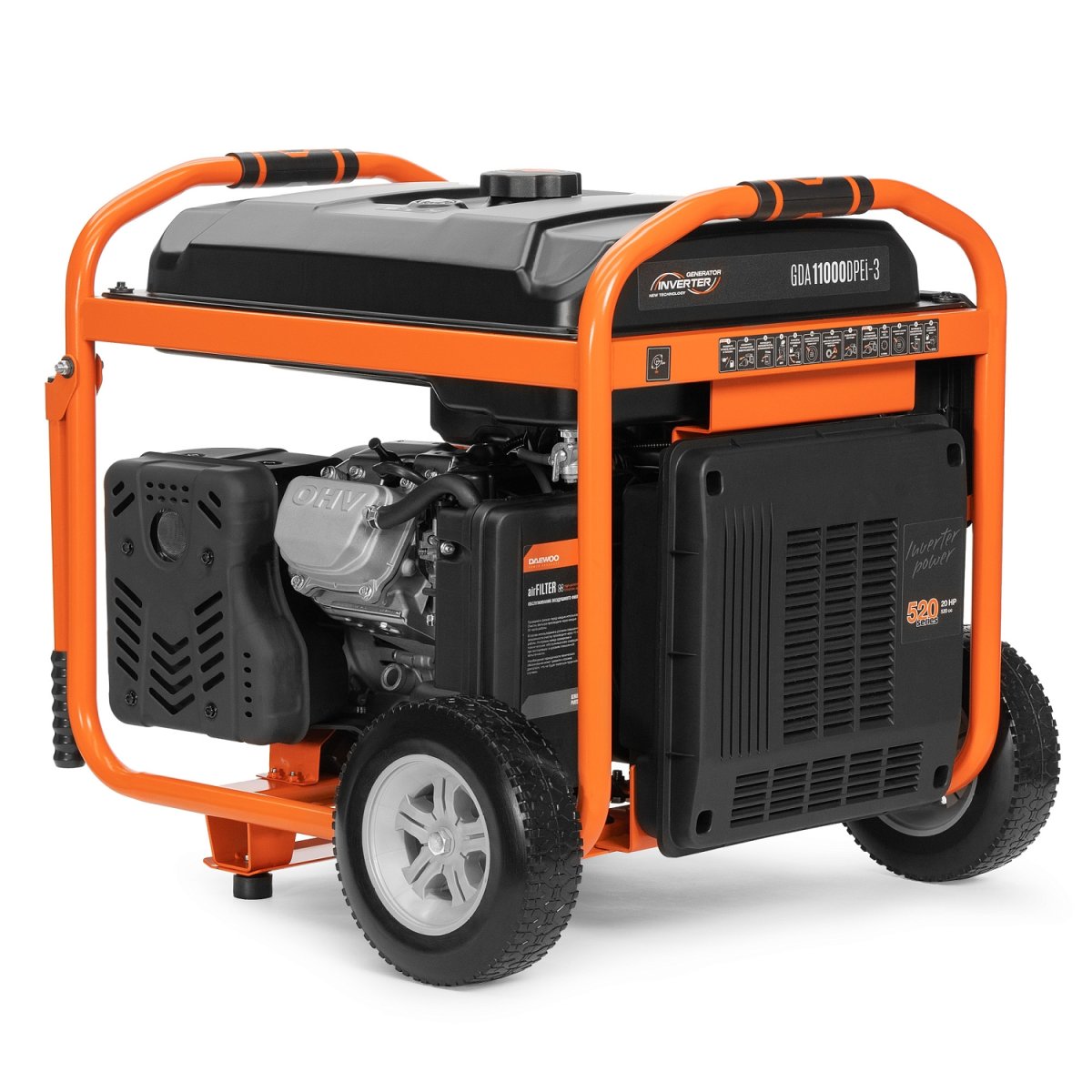 Генератор бензиновый инверторный DAEWOO GDA 11000DPEi-3