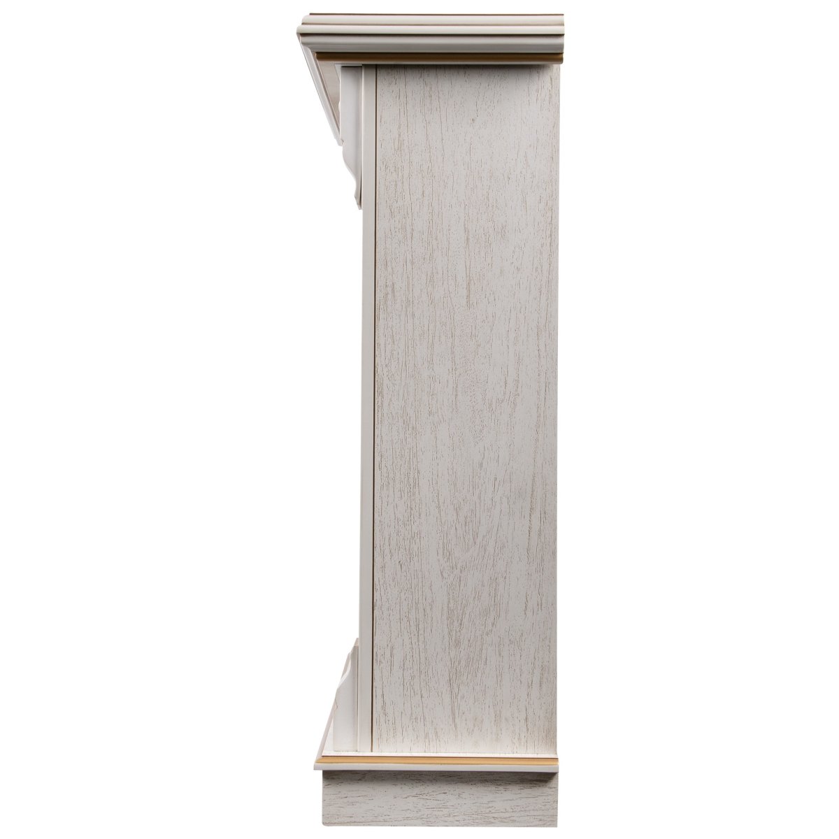 Портал Firelight Barocco 30 шпон белый дуб с золотой патиной