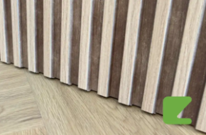 Декоративная реечная панель Zeta HOME  S-Line Natural