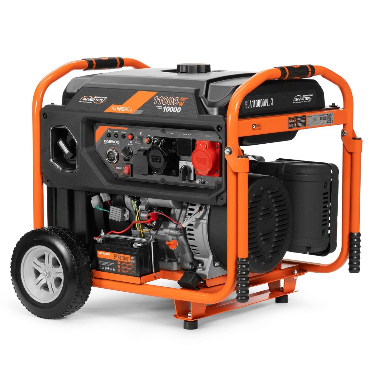 Генератор бензиновый инверторный DAEWOO GDA 11000DPEi-3